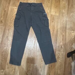 Abercrombie & Fitch Dark Gray Cargo Pants cargo 28x32